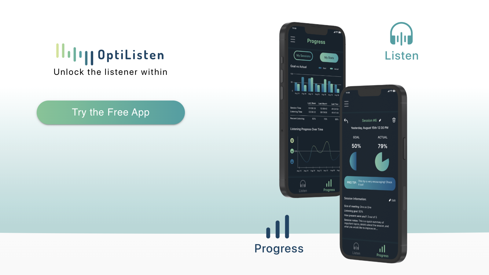 OptiListen screenshot